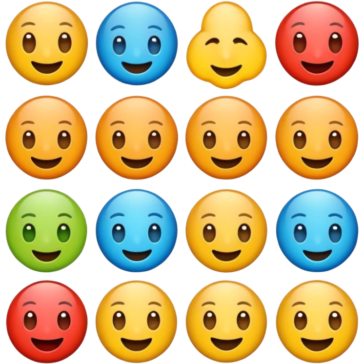 very funy and different emoji