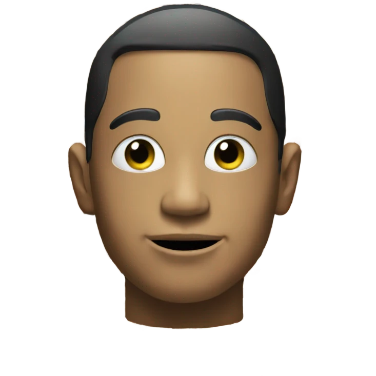 emoji head and nec emoji