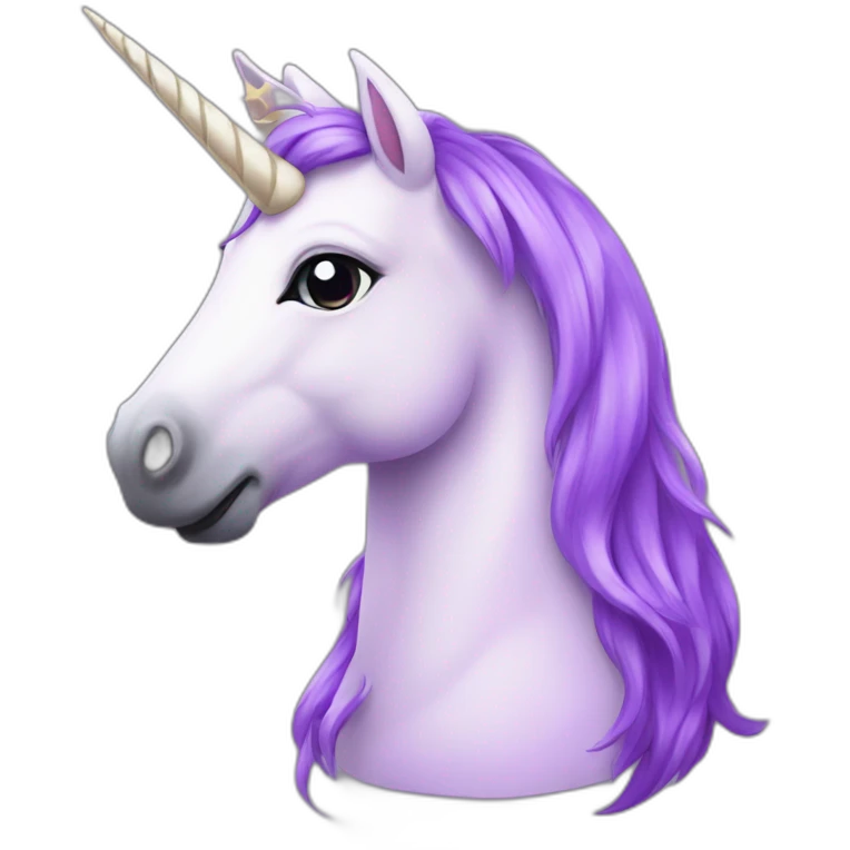 cute-unicorn-purple emoji