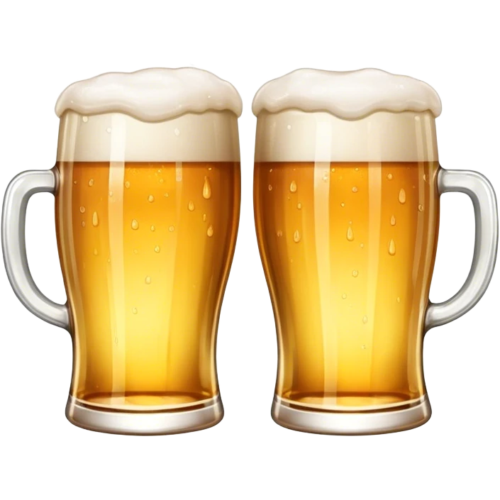 couple of beer cups emoji
