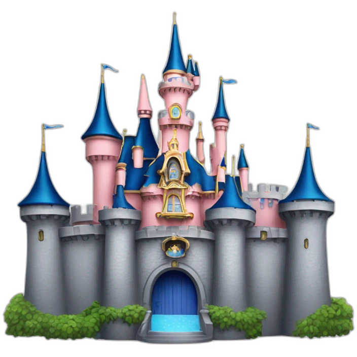 Disneyland Paris castle emoji