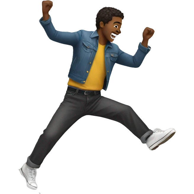 Guy dancing  emoji