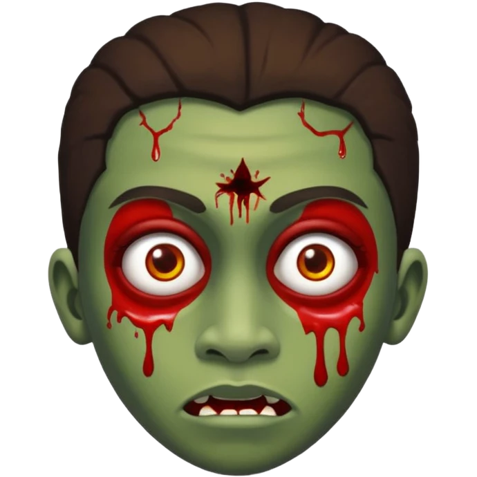 Faça uma jovem zombie loira emoji