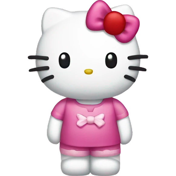 Hello kitty emoji