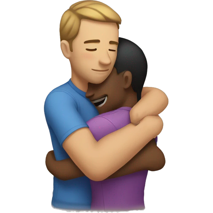 Hugging emoji