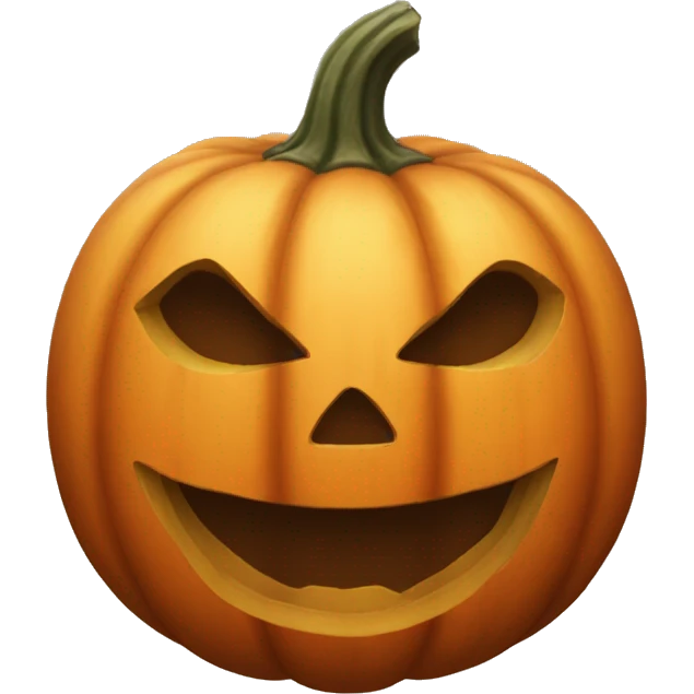Aesthetic pumpkin emoji