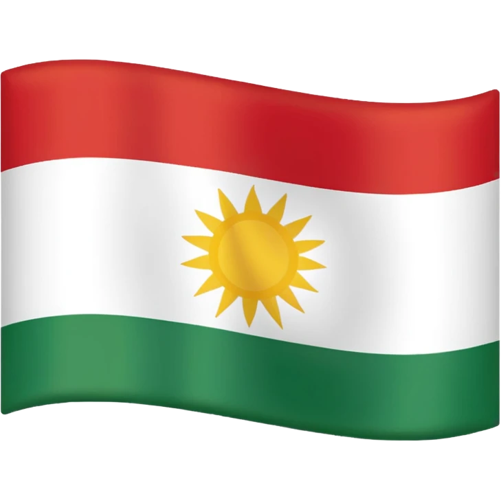 Kurdistan flag emoji