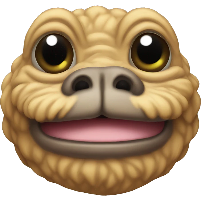 wrinkled coquí emoji
