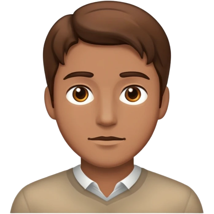bisabuelo pelo marron emoji