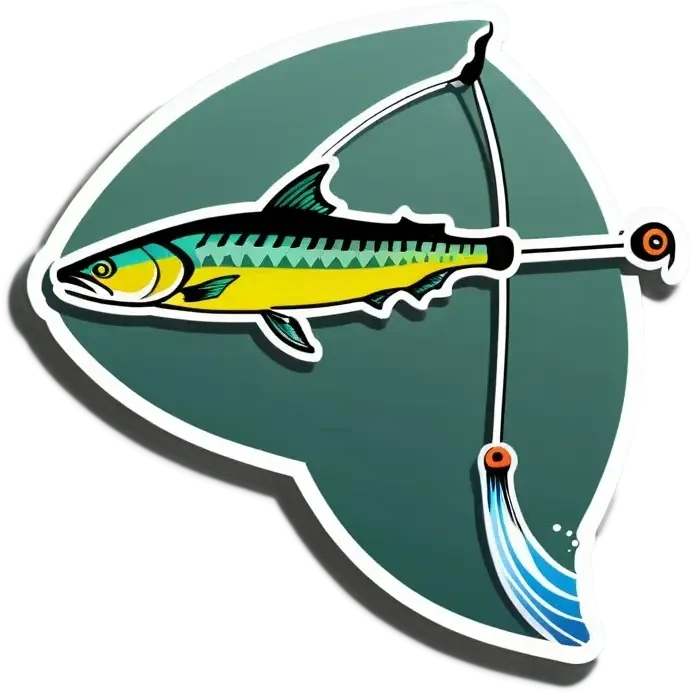 bent fishing pole emoji