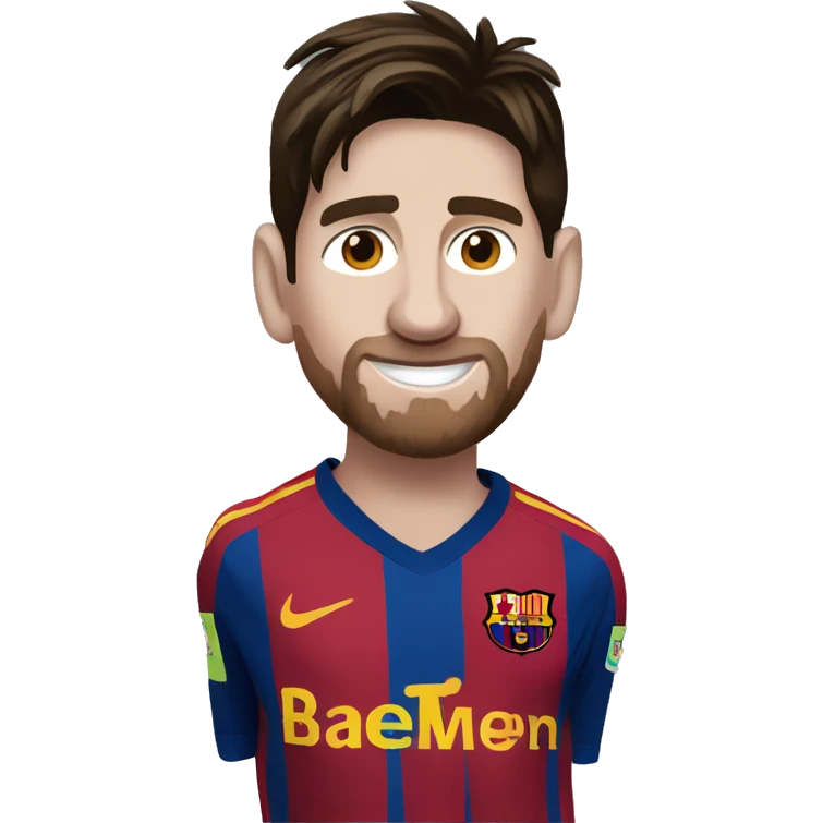 Messi bailarín emoji