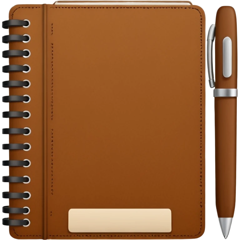 Corduroy textured notebook ridges emoji