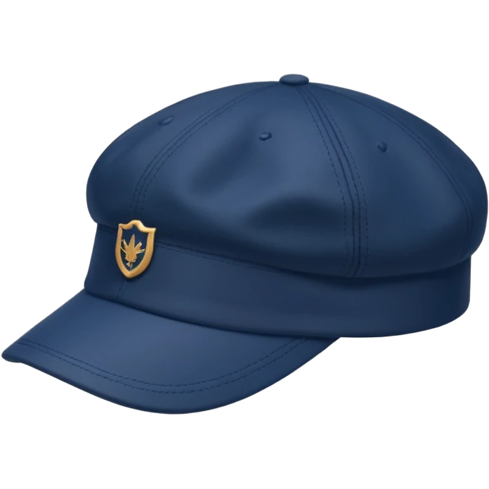 A Loro Piana navy cap emoji
