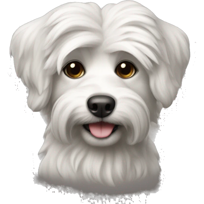 Havaneser dog black emoji