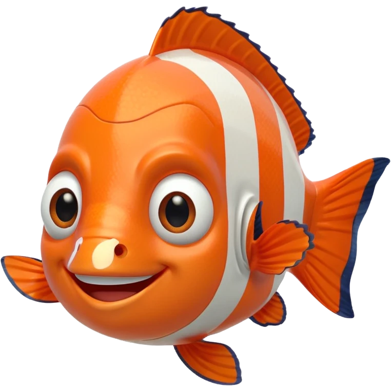 nemo fish, front view emoji