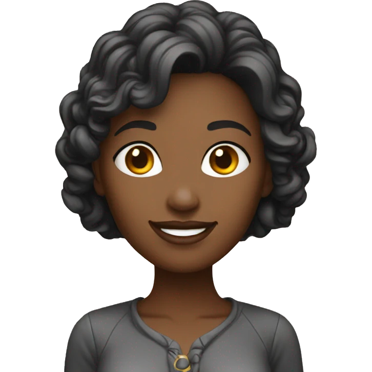 charming woman ai avatar emoji