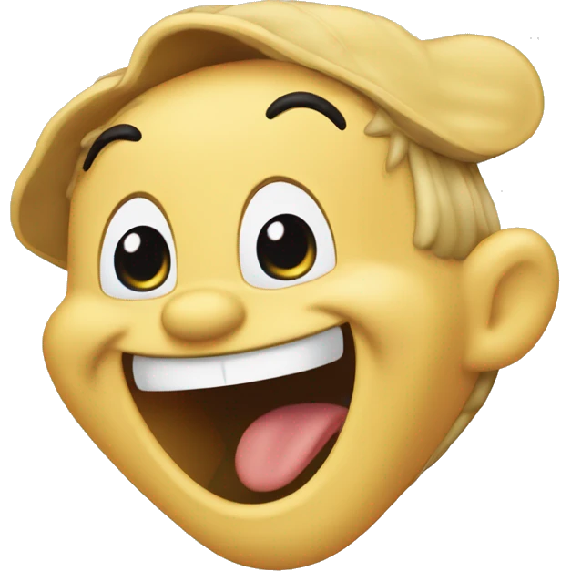 monterey jack from rescue rangers, laughing emoji