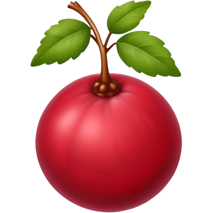 cranberry emoji