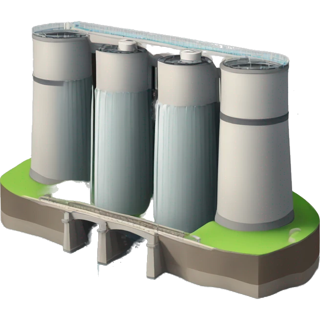 hydroelectric power station emoji