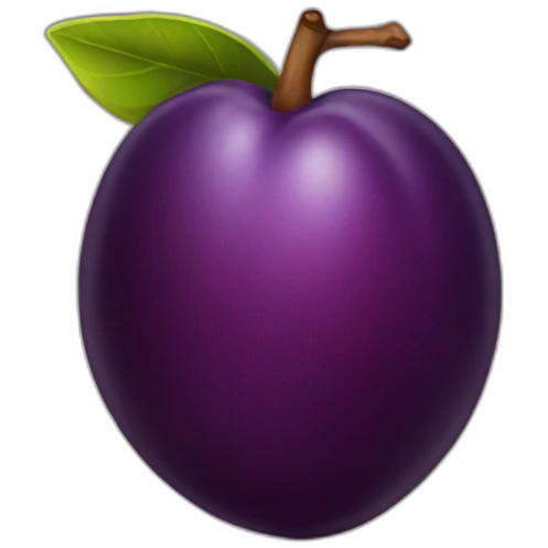 plum emoji