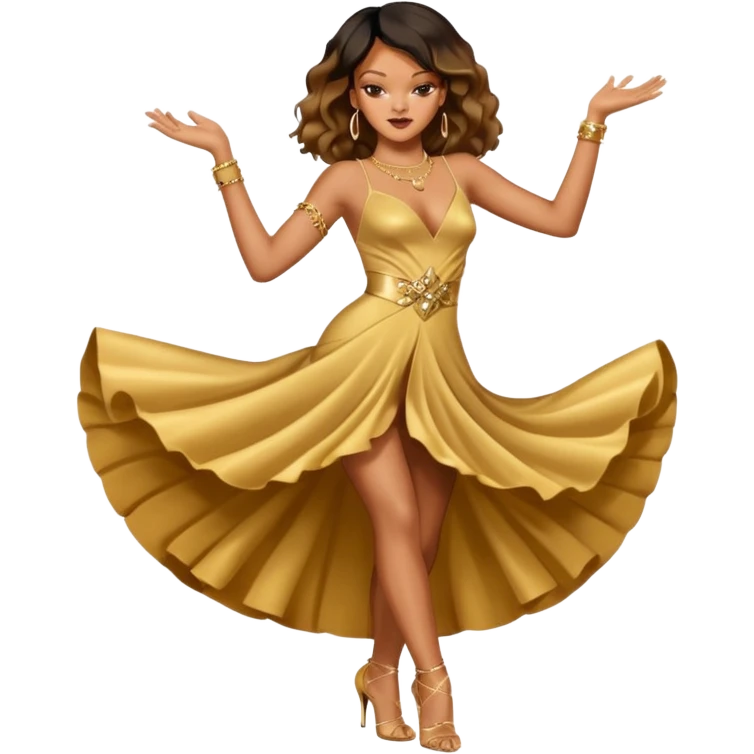 Rihanna dancing emoji