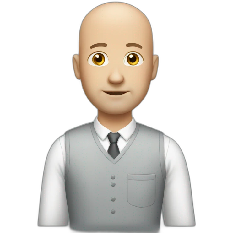 Bald white Brother in law emoji