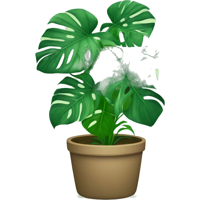 Monstera Plant emoji