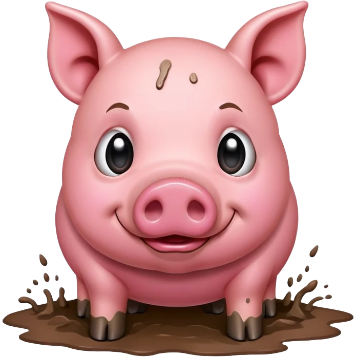 crazy pig emoji