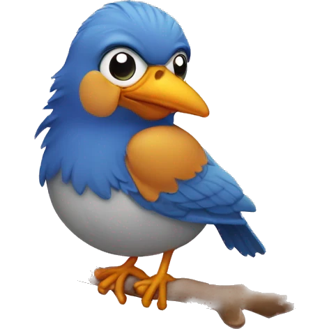Birdie the Early Bird emoji