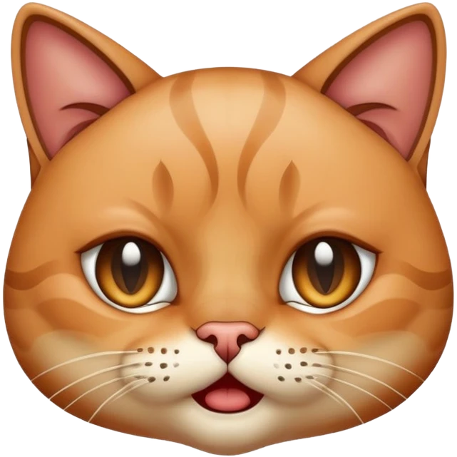 Sexy cat in leather crying emoji