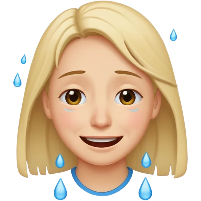 ağlayıp gülen emoji