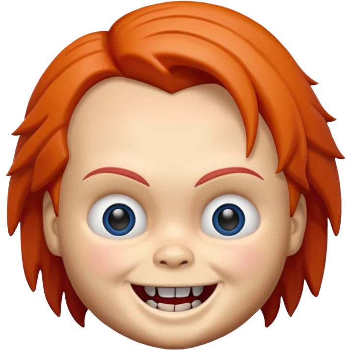 Un emojin de chuky emoji