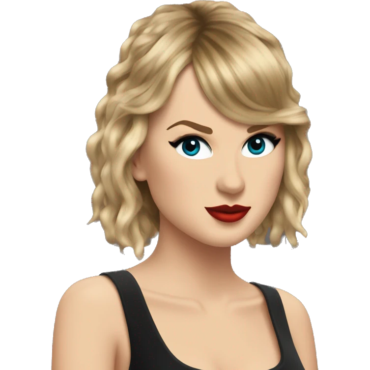 Taylor swift in her reputation era emoji
