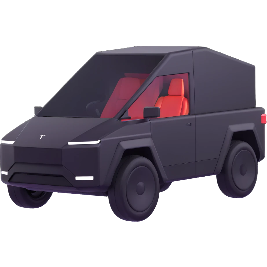 Tesla Cybertruck emoji