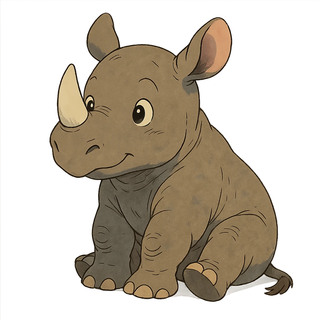 baby rhino emoji