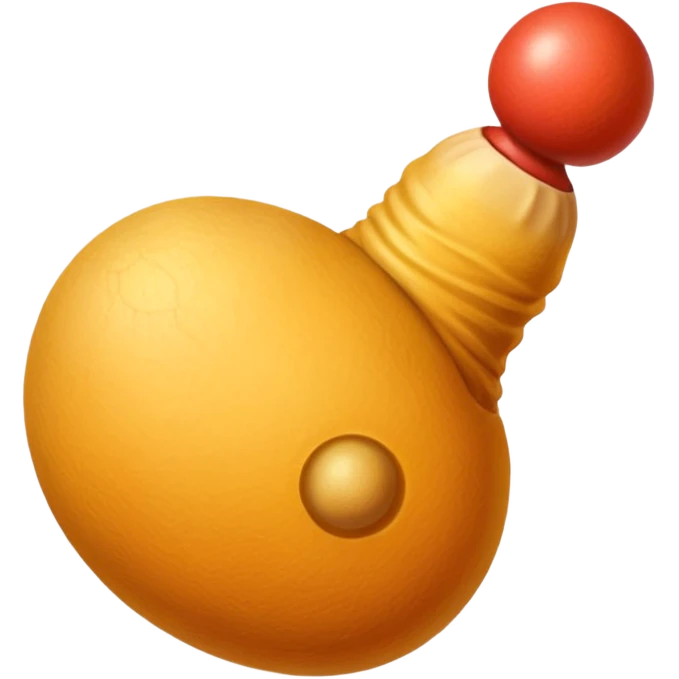 A penis with balls emoji