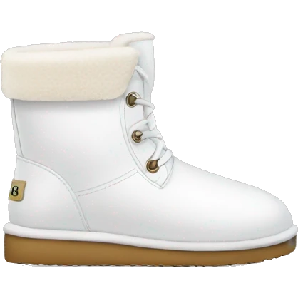 white uggs emoji