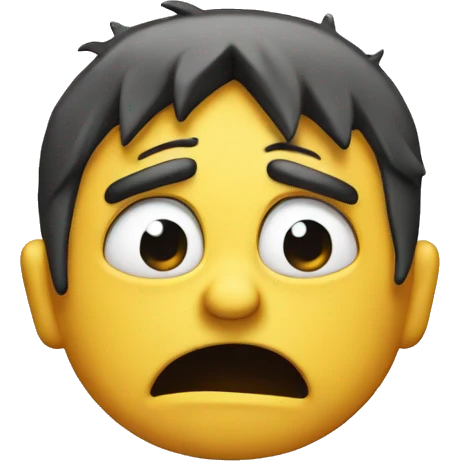 Mad emoji holding fingers to head  emoji