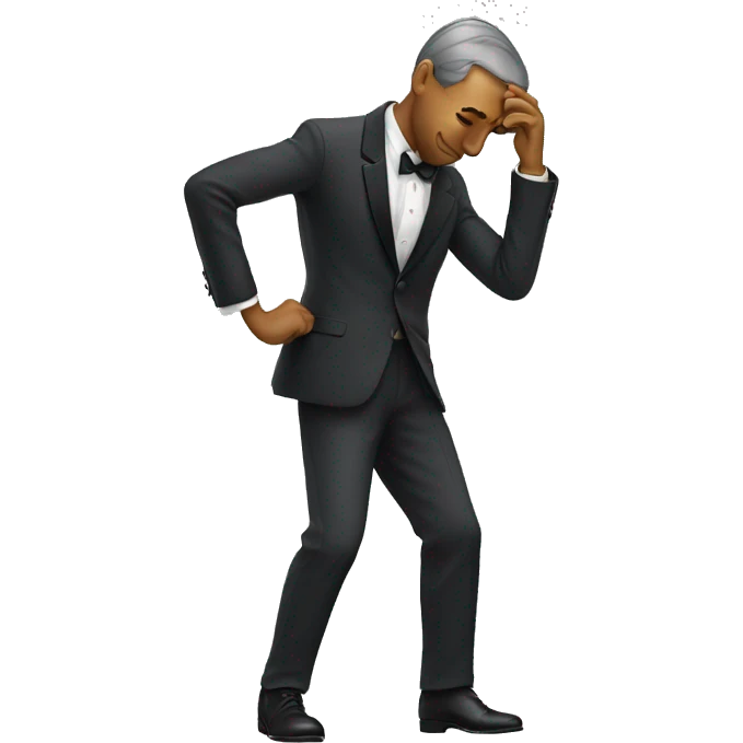 gentleman bowing emoji