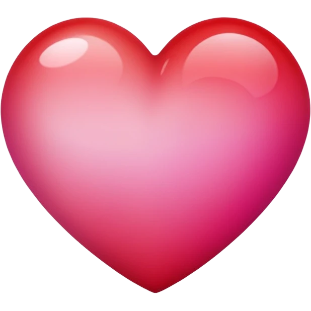 A simple heart emoji ❤️ with gradient colors emoji