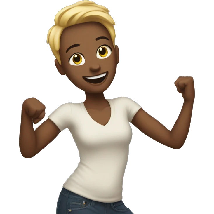 Me dancing emoji