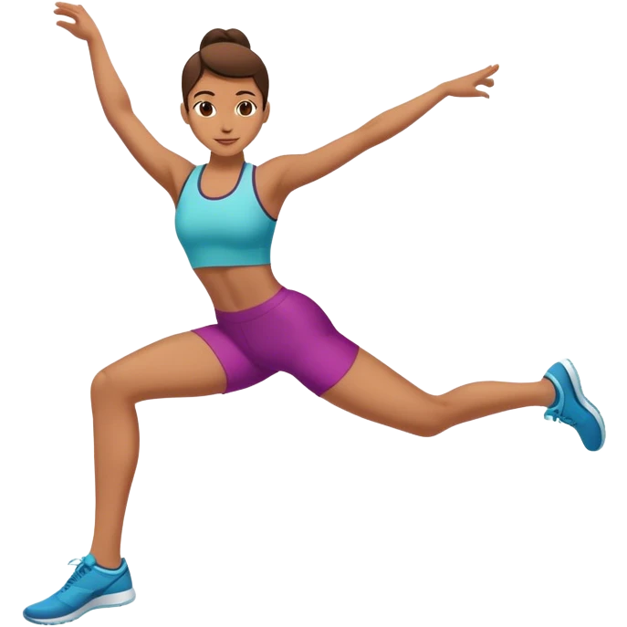 double leg stretch emoji