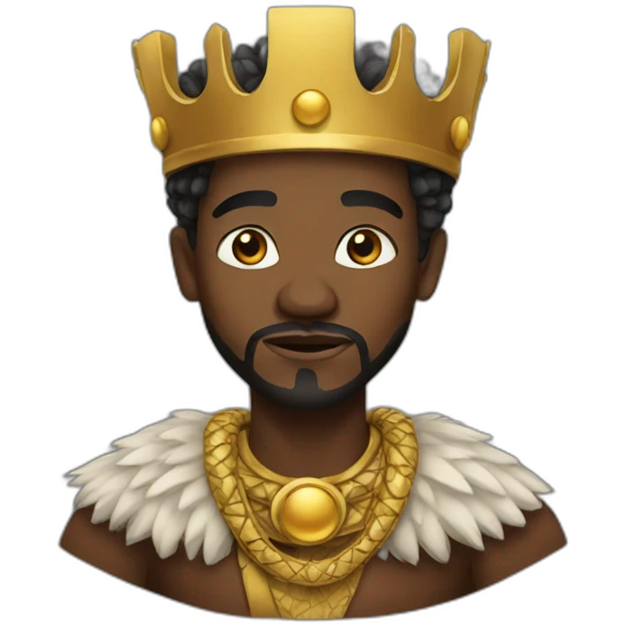 africa king emoji