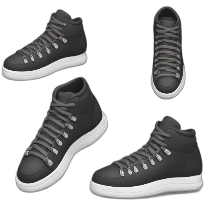 worm with sneakers emoji