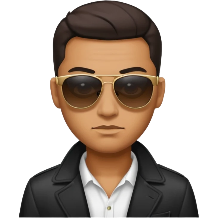 Gangster classic emoji ,simular to 😎 emoji