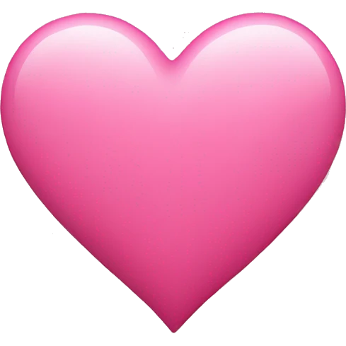 pink heart emoji