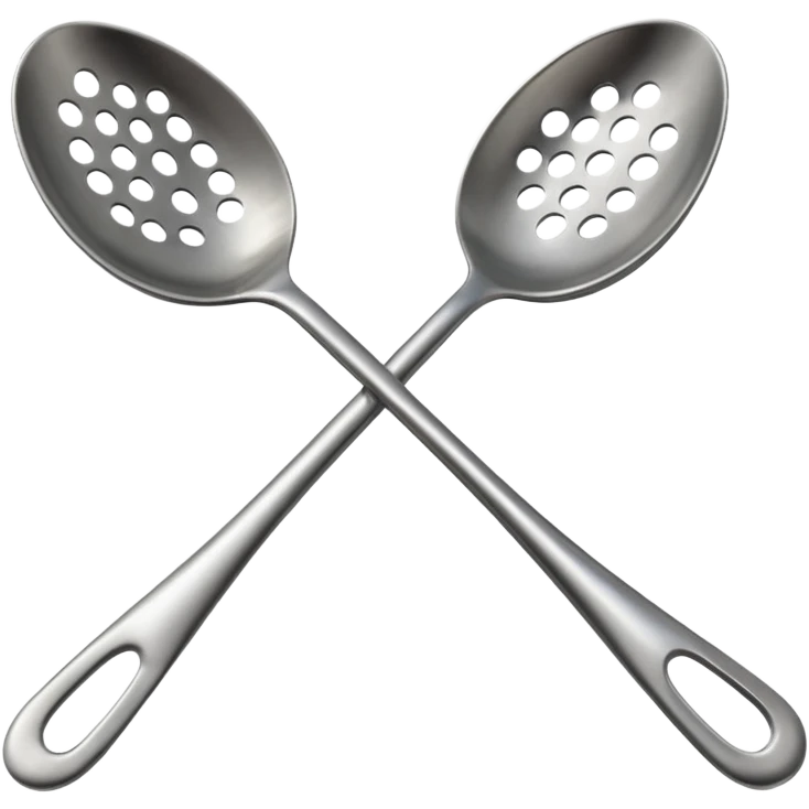Perforated spoon emoji
