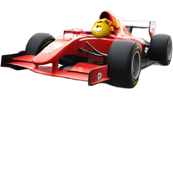 F1 driver racing in Monaco emoji