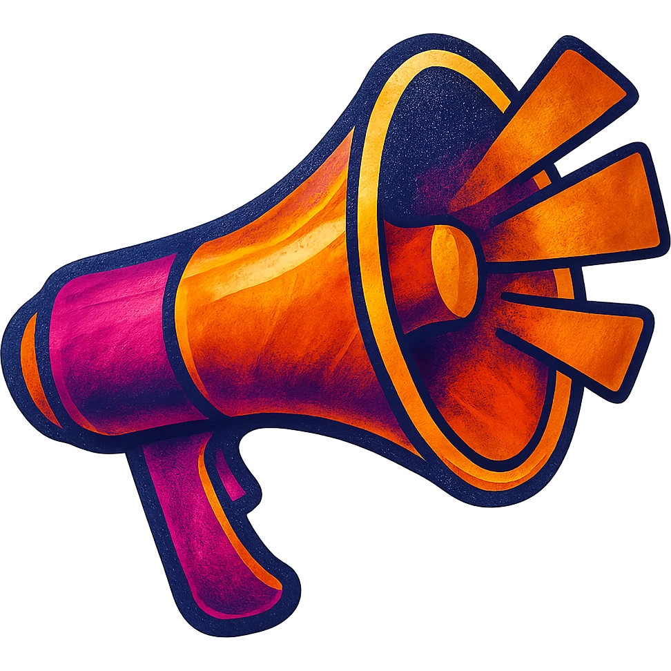 megaphone emoji