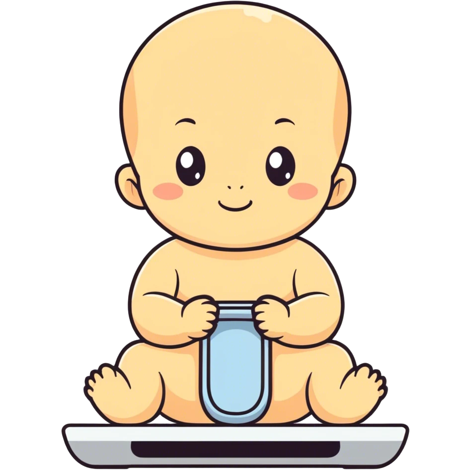 baby scale emoji